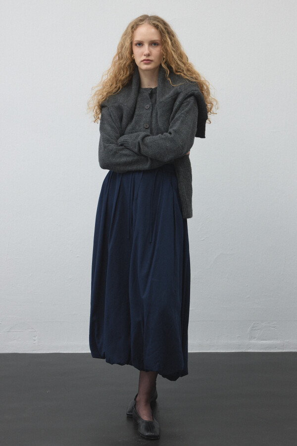 Limited Gabardin Balon Etek - KUAD