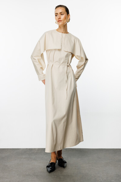 Beige Allure Maxi Dress 