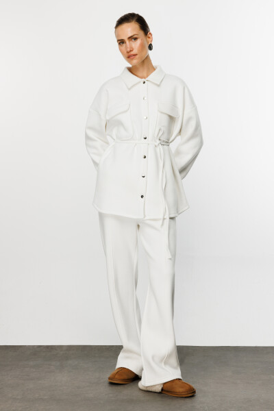 Off-White Soft Basic Twinset 